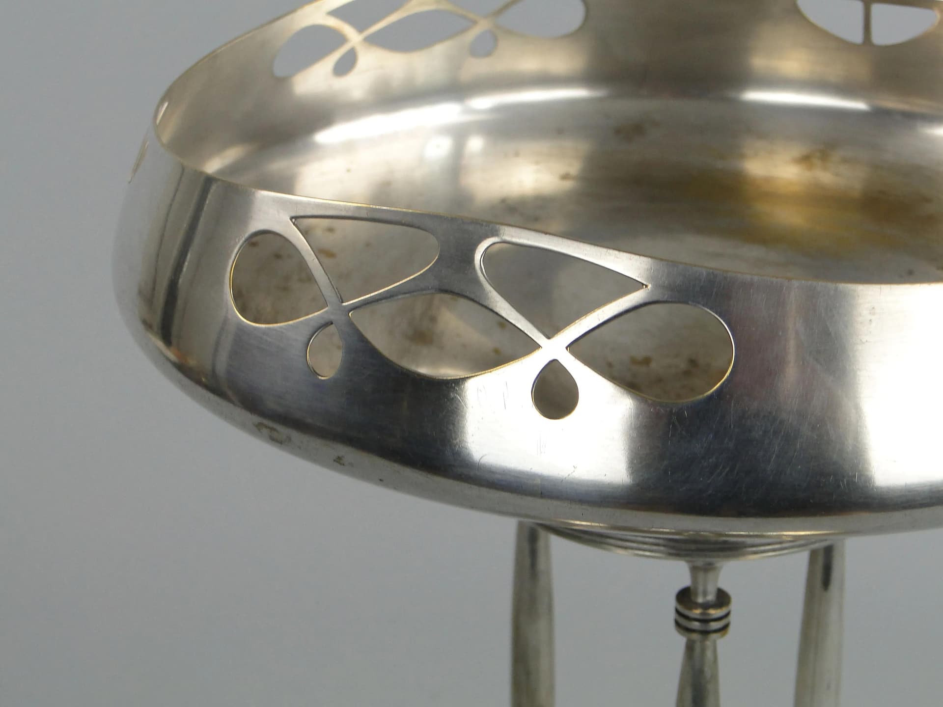 Art Nouveau centerpiece, silver-plated brass, Argentor, Austria, early 20th c. - 13306