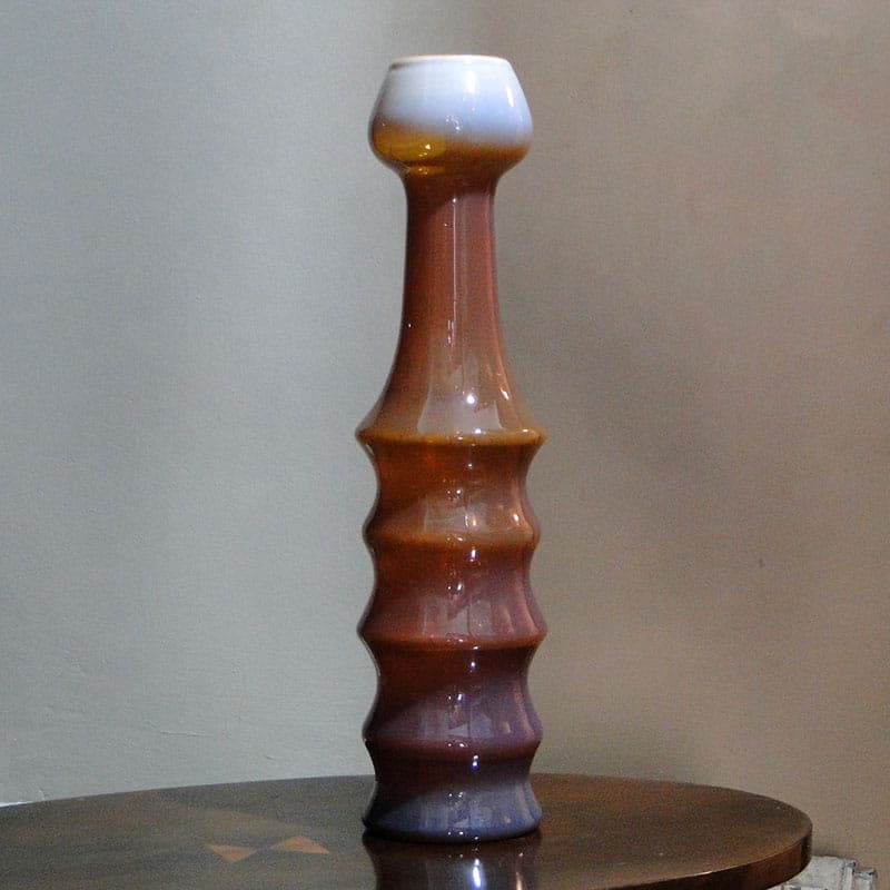 Wazon Żyrafa, multikolor, szkło, proj. K. Krawczyk, Polska, lata 70. - 192240