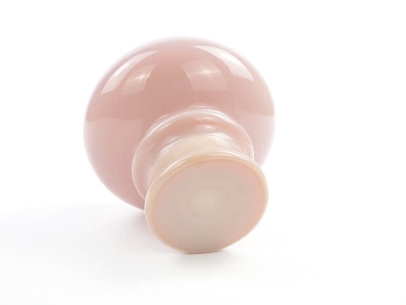 Wazon, szkło białe, proj. Z. Horbowy, Polska, lata 70. - 192249