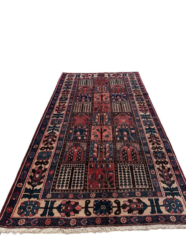 Nowy Chodnik Dywan Perski Wełniany Iran Hamadan / Bahtiari 310x160 - WYMIARY