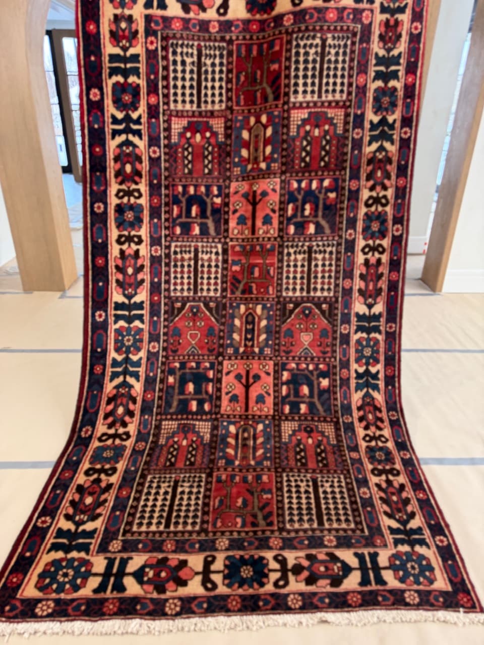 Nowy Chodnik Dywan Perski Wełniany Iran Hamadan / Bahtiari 310x160 - 192315