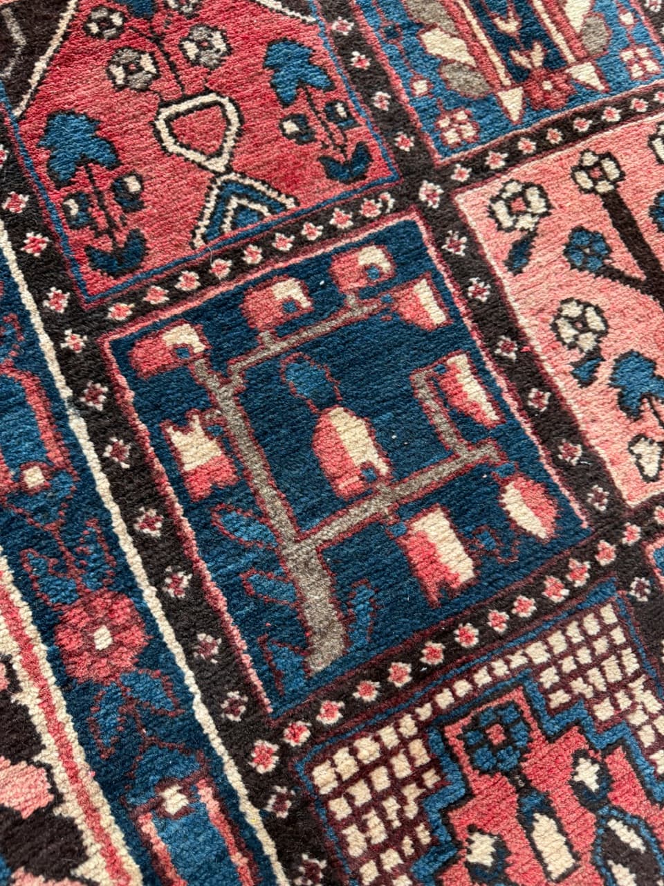 Nowy Chodnik Dywan Perski Wełniany Iran Hamadan / Bahtiari 310x160 - 192313