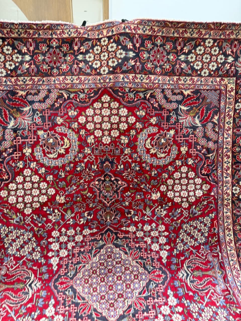 Rug Keshan 400x290 cm, red, wool, Iran - 192377