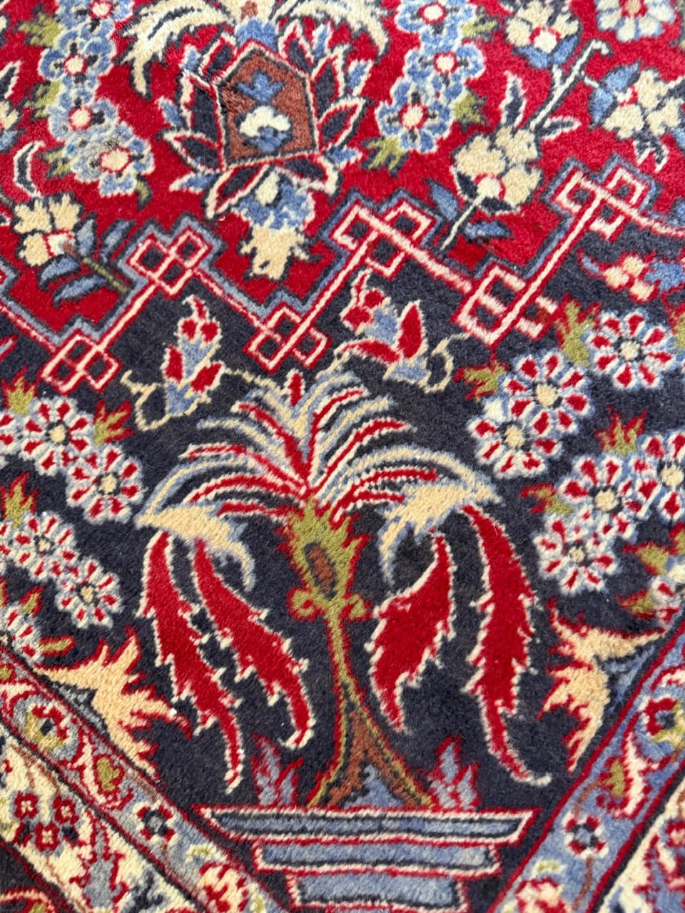 Rug Keshan 400x290 cm, red, wool, Iran - 192370
