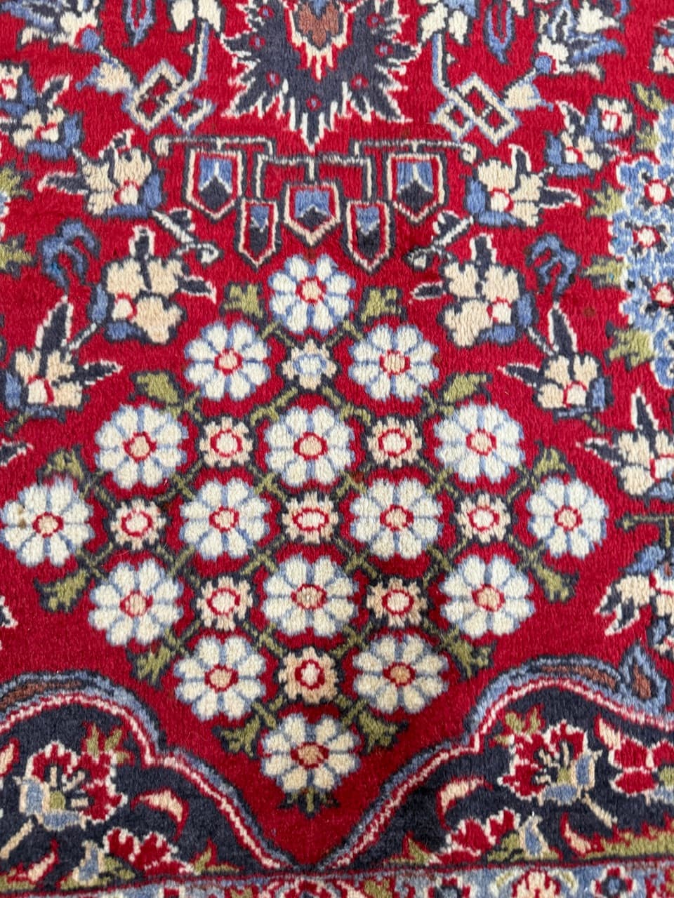 Rug Keshan 400x290 cm, red, wool, Iran - 192376