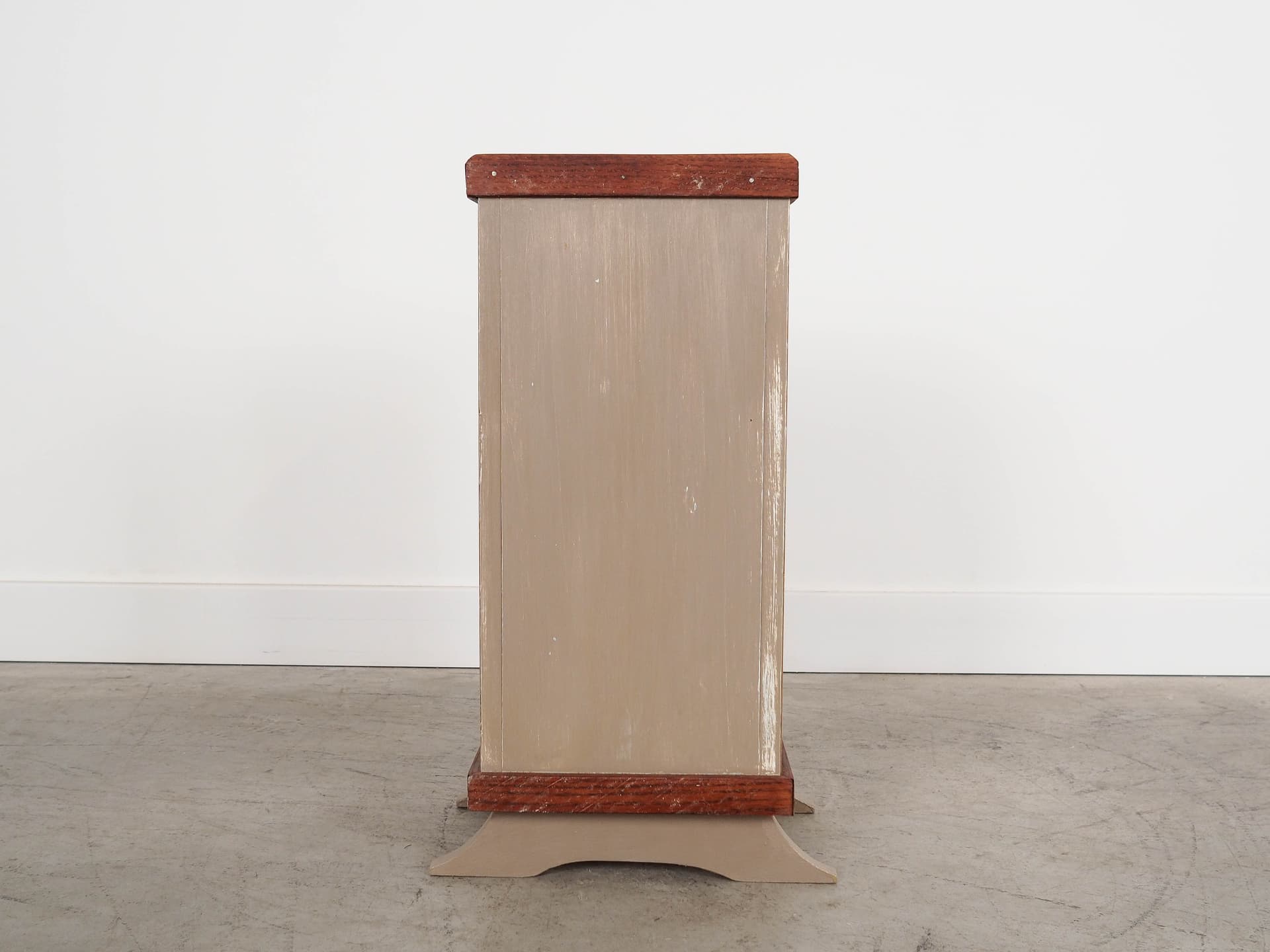 Szafka, szary, dąb, Dania, lata 60. - 192491