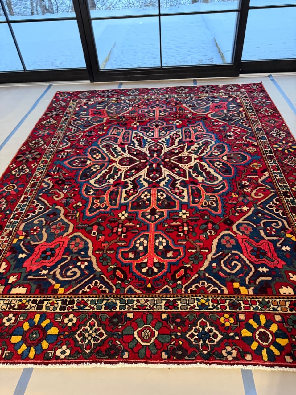 Nowy Dywan Perski Wełniany Iran Hamadan / Bahtiari 330x260 - 192571