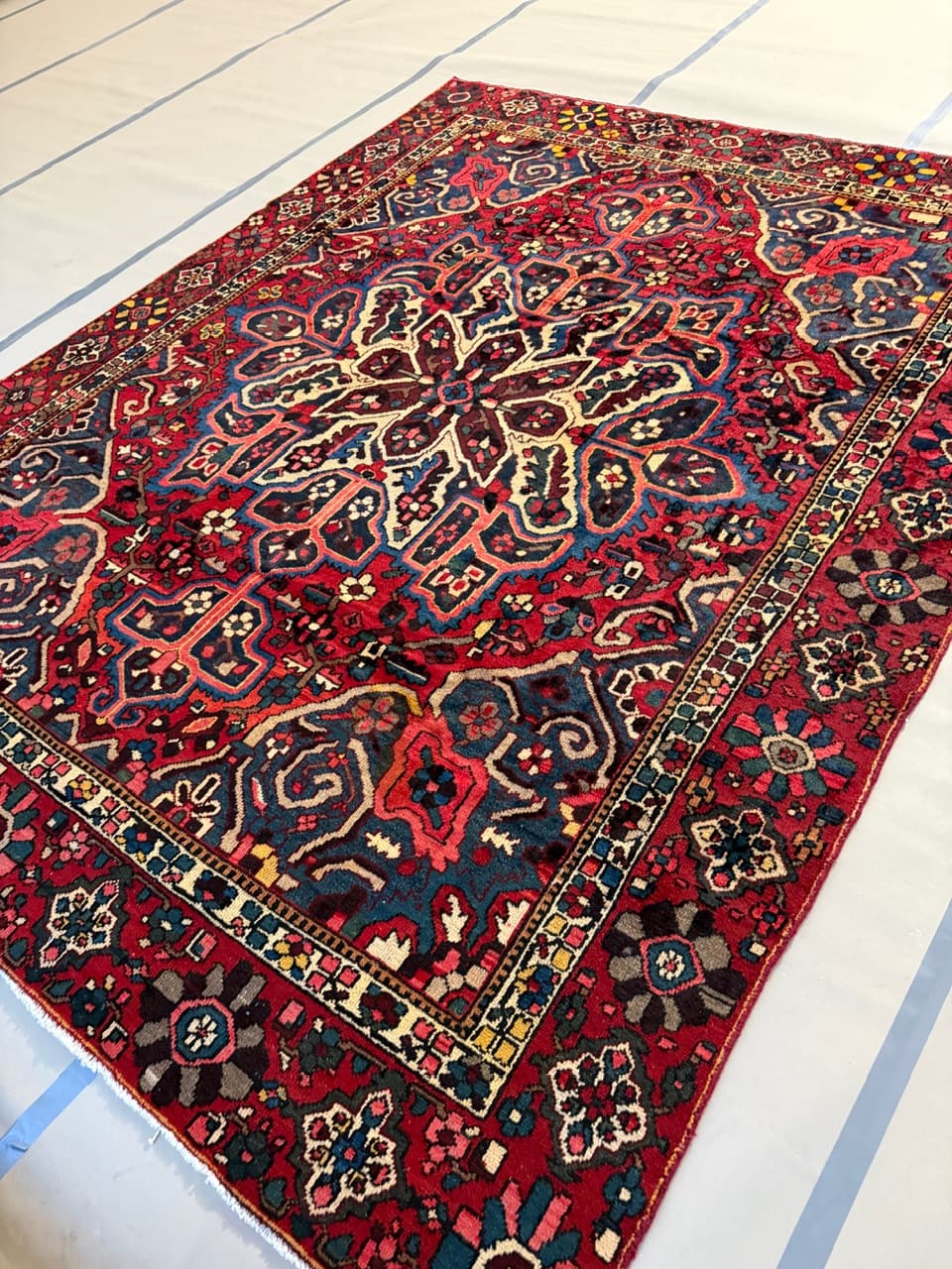 Nowy Dywan Perski Wełniany Iran Hamadan / Bahtiari 330x260 - 192567