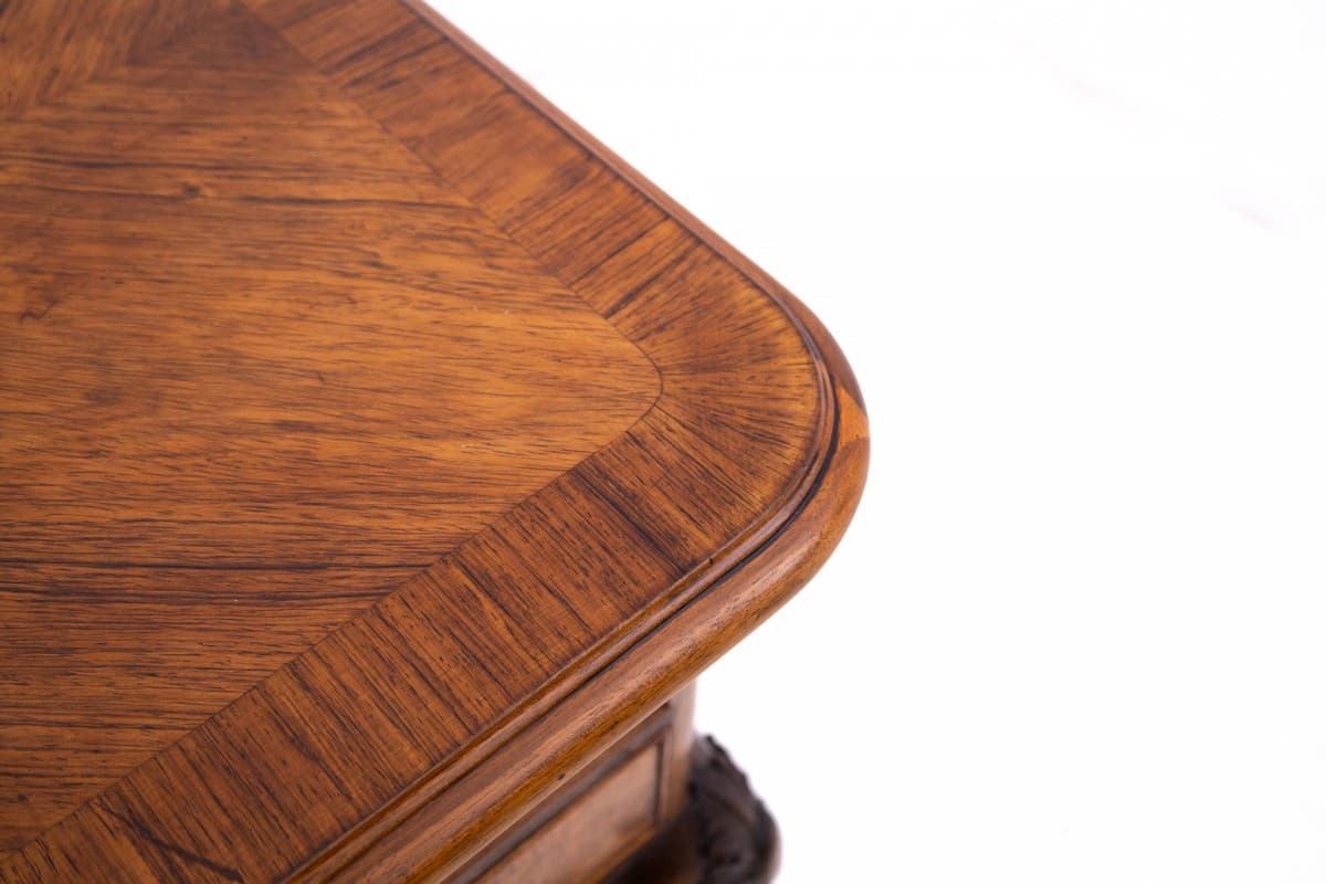 Biurko, styl Ludwik Filip, brązowy, orzech, Francja, XIX w. - 192924