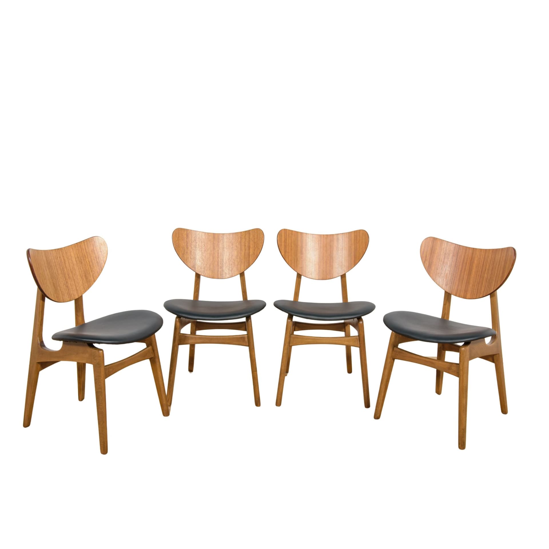 Komplet czterech krzeseł Librenza, G-Plan, Wielka Brytania, lata 50.