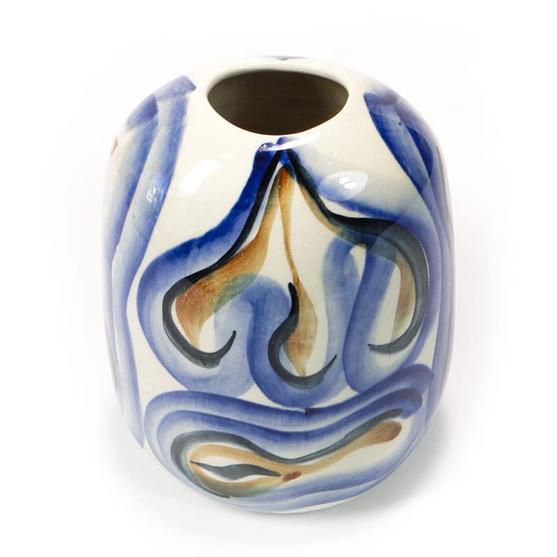 Wazon, Włocławek, multicolor, ceramika, proj. W. Płażewski, Włocławek, Polska, lata 50. - 193656