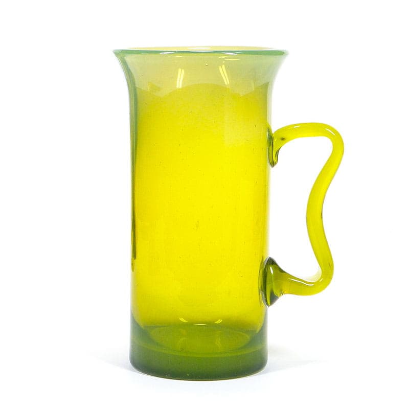 Wazon Kufel, multicolor szkło, proj. J. Słuczan-Orkusz, Polska, lata 70. - 193856