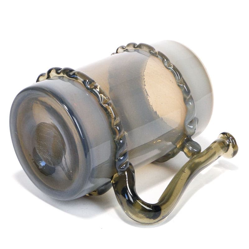 Wazon Kufel, szkło multicolor, proj. J. Słuczan-Orkusz, Polska, lata 70. - 193881