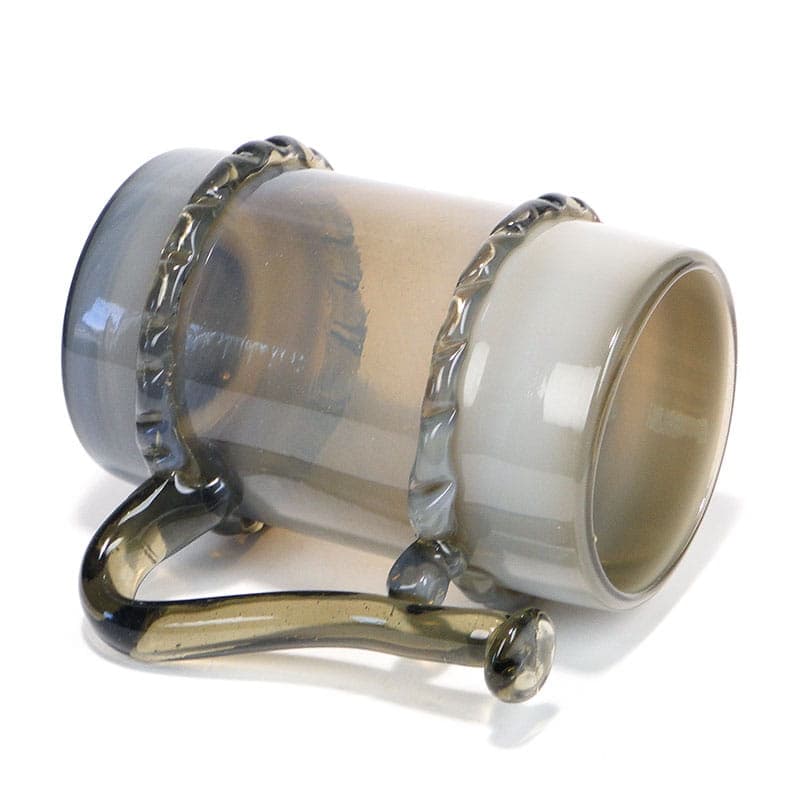 Wazon Kufel, szkło multicolor, proj. J. Słuczan-Orkusz, Polska, lata 70. - 193880