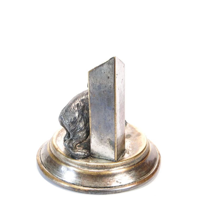 Toothpick Holder Art Deco, silver metal, Lviv, Ukraine, 1930s - 194103