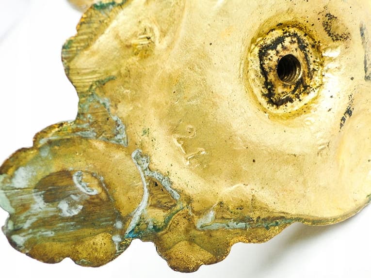 Para kinkietów Empire, złoty brąz, Francja, XIX wiek - 194235