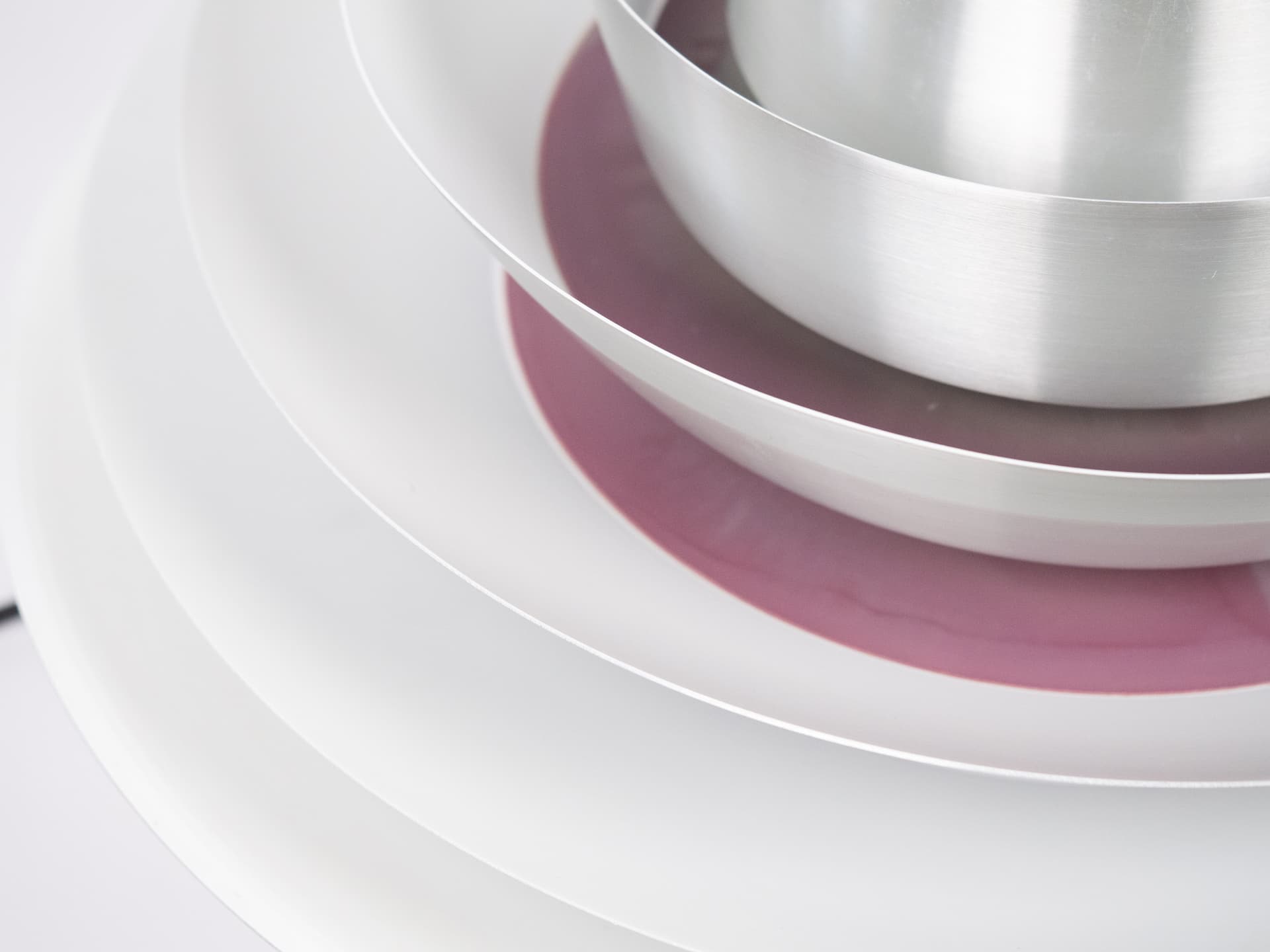 Pendant Lamp Verona, silver aluminum, by S. Middelboe, Lyfa, Denmark, 1960s. - 194437