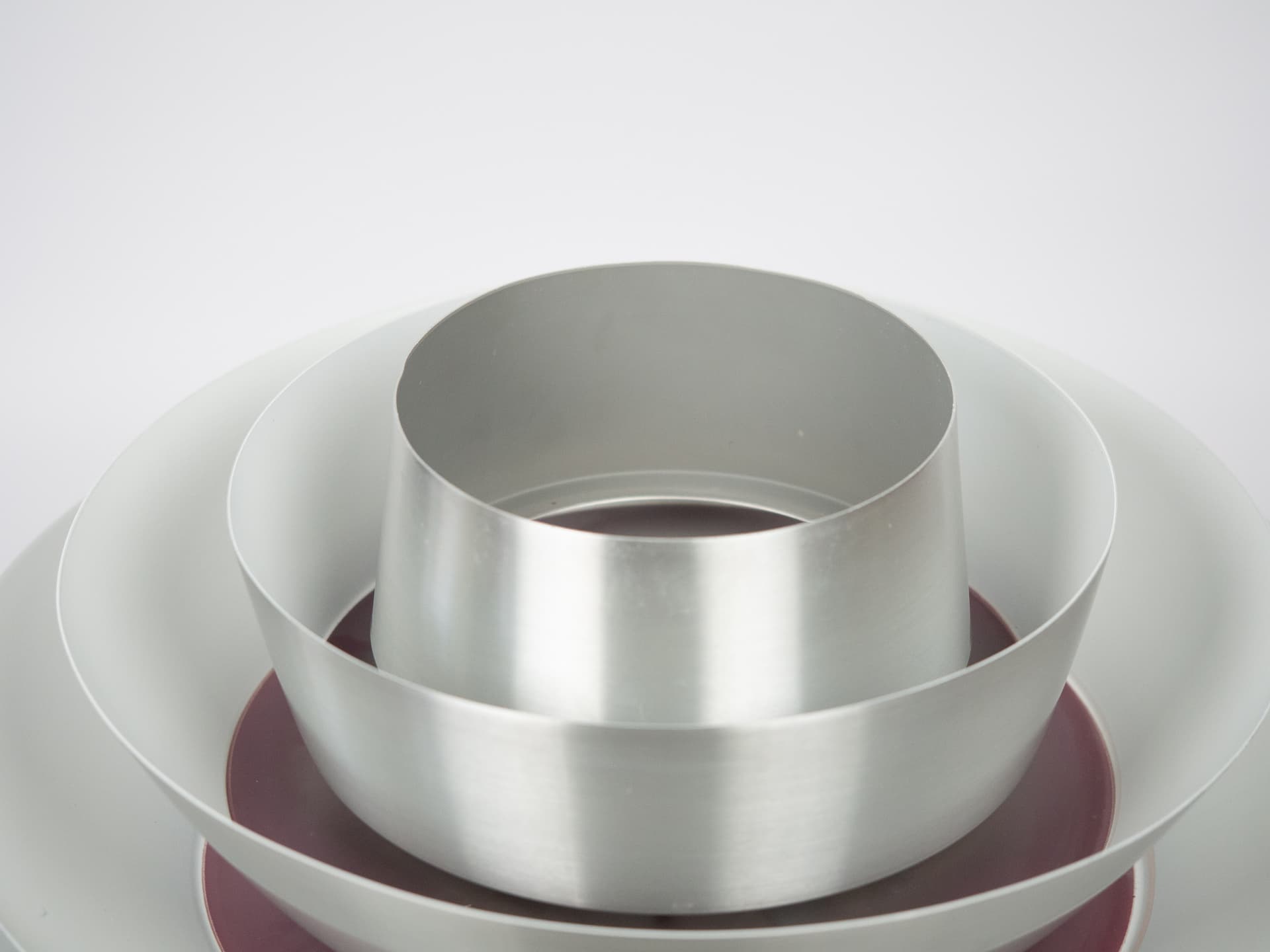 Pendant Lamp Verona, silver aluminum, by S. Middelboe, Lyfa, Denmark, 1960s. - 194434