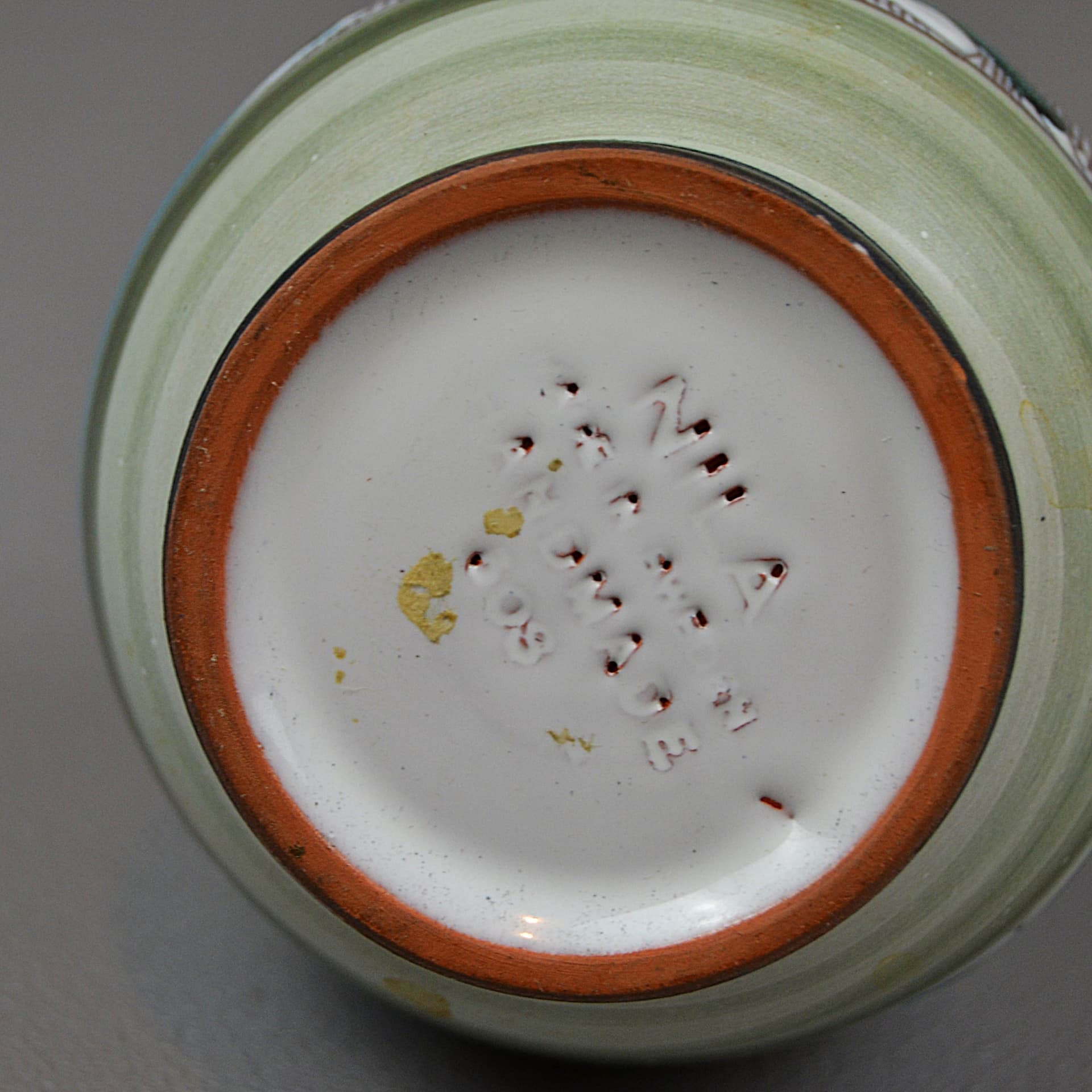 Wazon, multikolor, ceramika, Szwecja, lata 70. - 194556