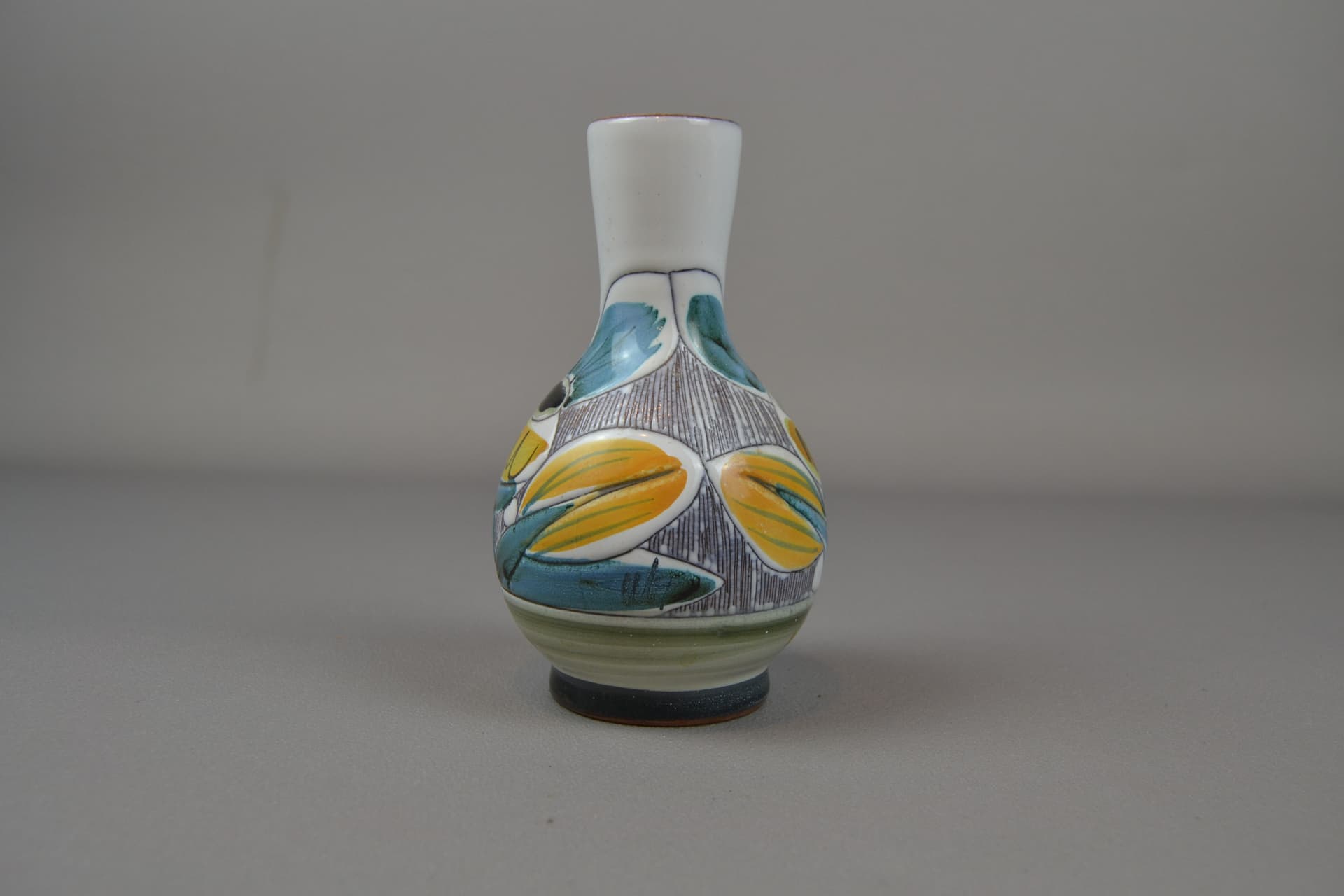 Wazon, multikolor, ceramika, Szwecja, lata 70. - 194558