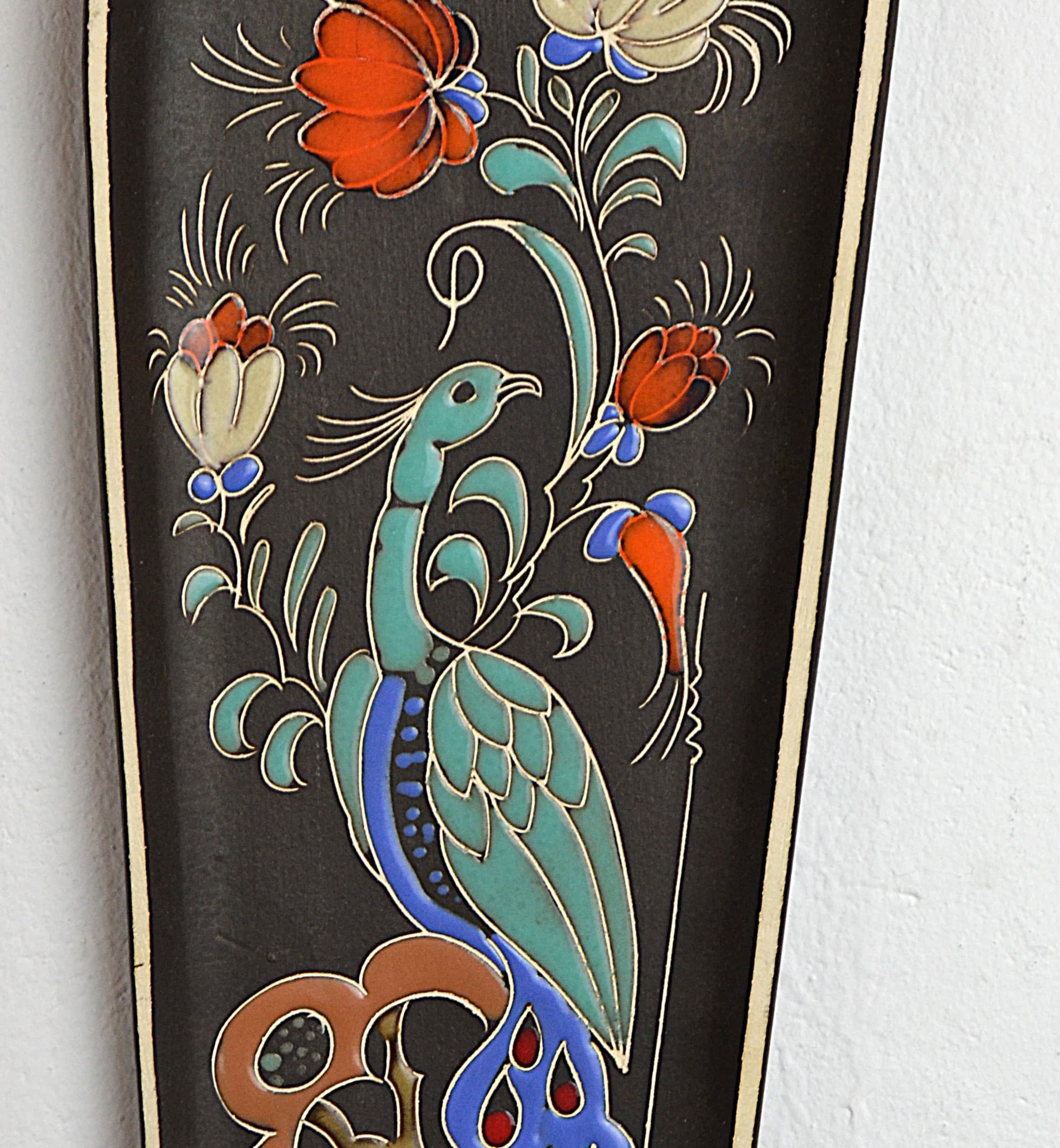 Wall plaque, multicolor, Norway, 1960s. - 194569