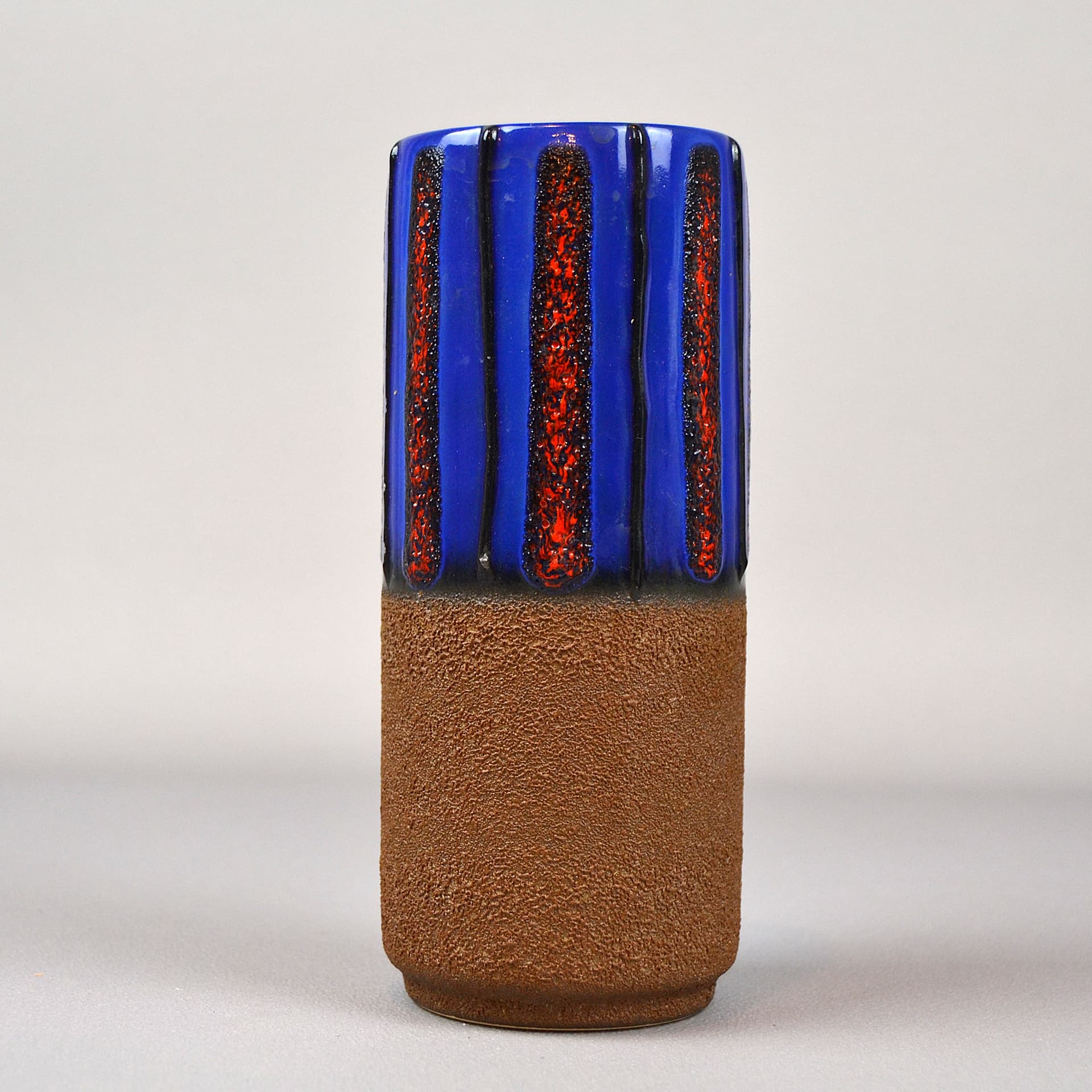 Wazon cylindryczny, multikolor, ceramika, Dümler & Breiden, Niemcy, lata 60. - 194584