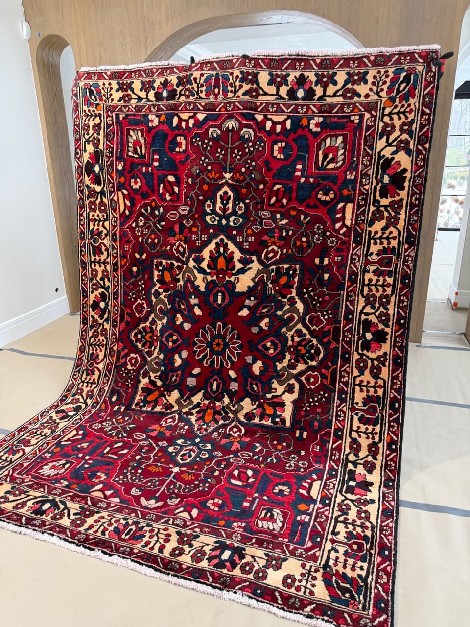 Nowy Dywan Perski Wełniany Iran Hamadan / Bahtiari 300x215 - 194624