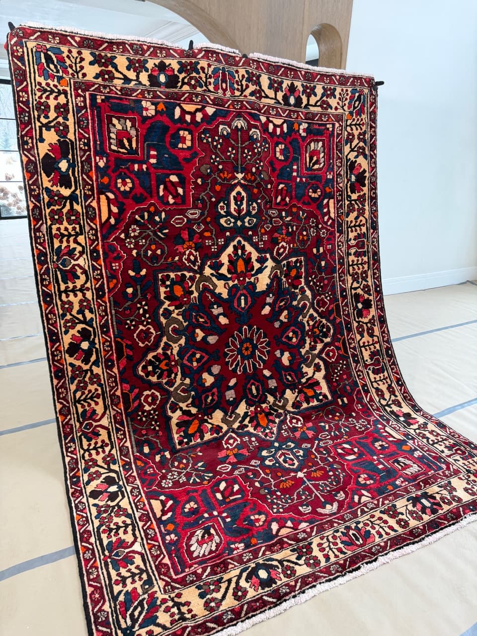 Nowy Dywan Perski Wełniany Iran Hamadan / Bahtiari 300x215 - 194626