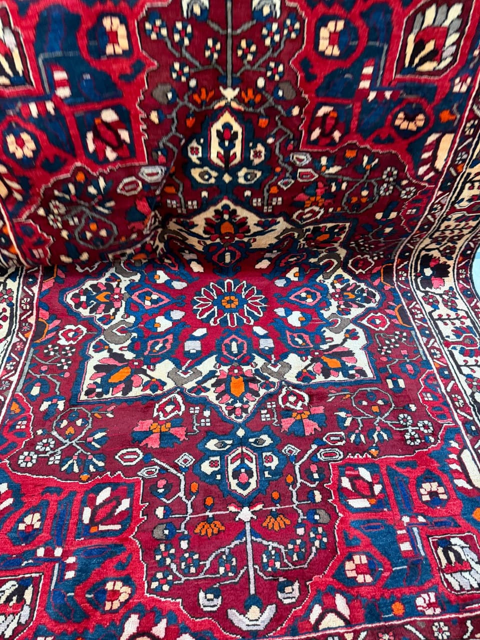 Nowy Dywan Perski Wełniany Iran Hamadan / Bahtiari 300x215 - 194628