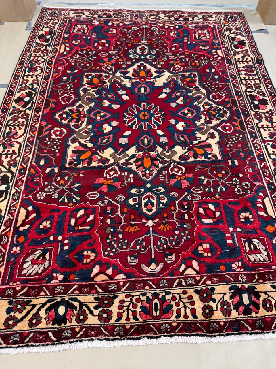 Nowy Dywan Perski Wełniany Iran Hamadan / Bahtiari 300x215 - 194631