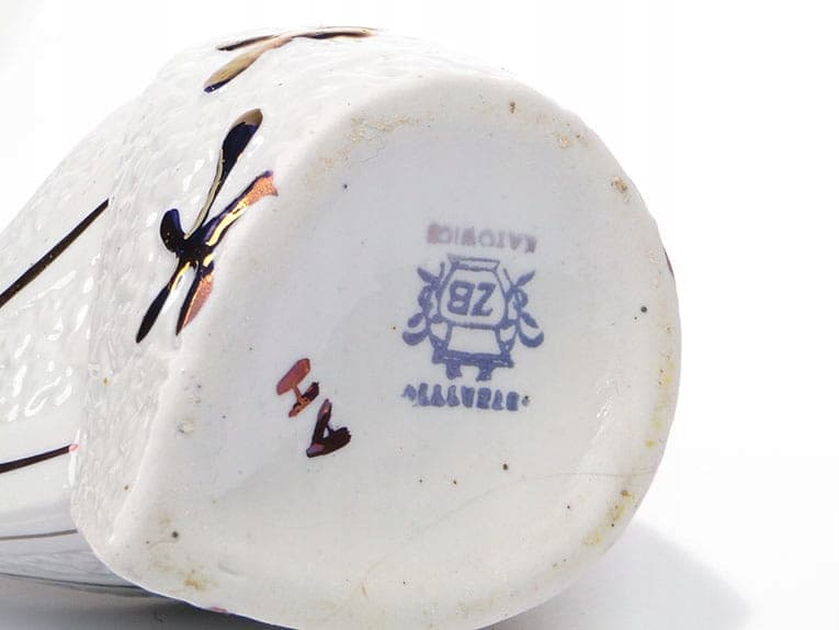 Dzbanek Kogucik Pop Art, biały, porcelana, Steatyt, Polska, lata 60. - 194710