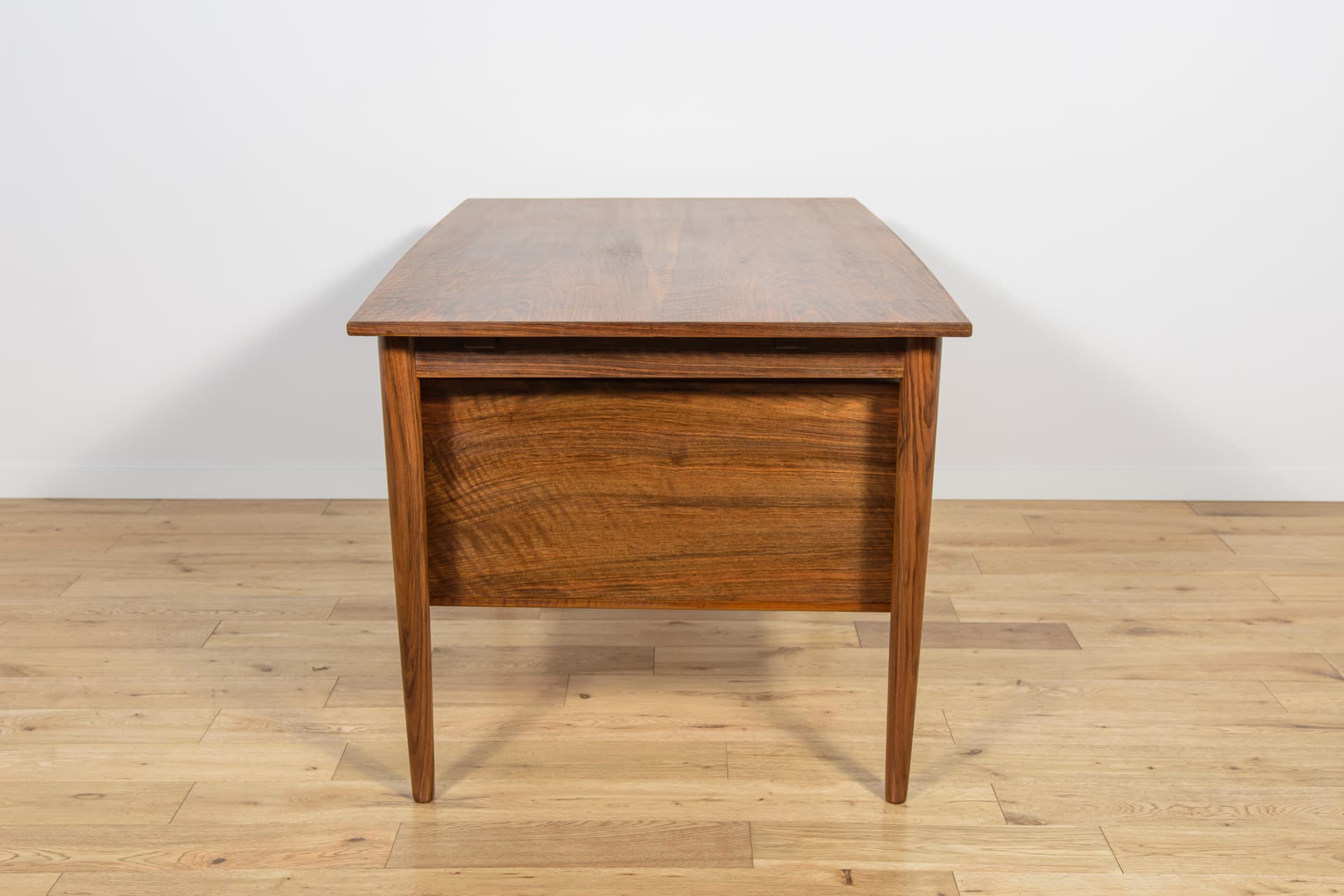 Desk, walnut brown, by R. Hansen, Denmark, 1960s - 194723