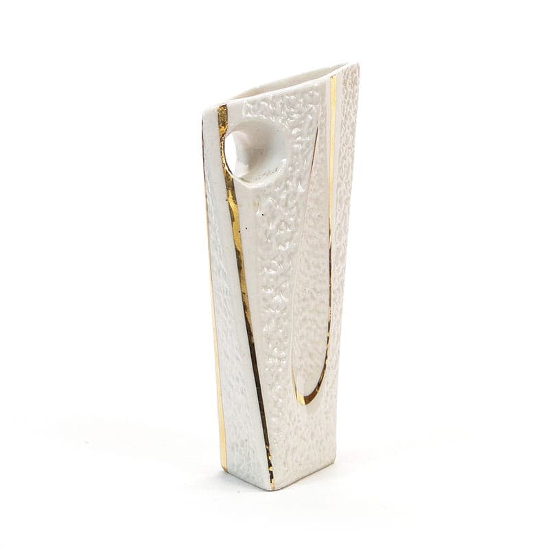 Wazon, ivory white porcelana, Polska, lata 60. - 194744