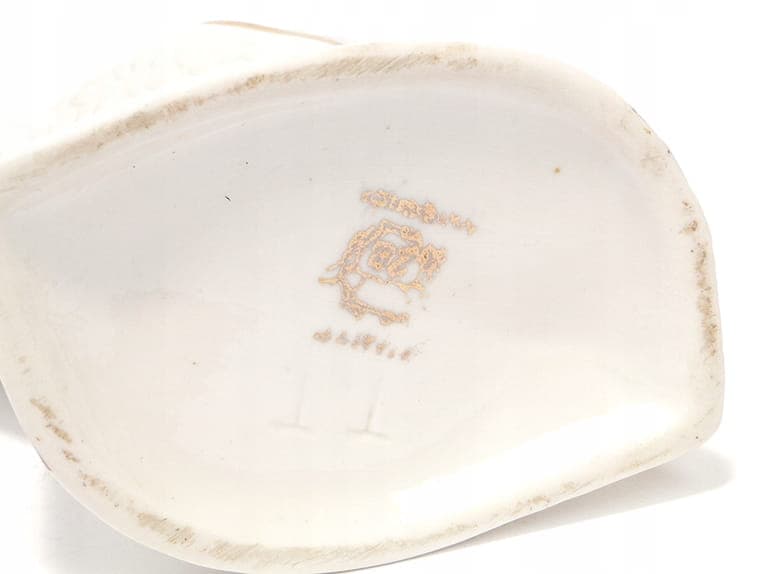 Wazon podwójny, biel, porcelana, Steatyt, Polska, lata 60. - 194776