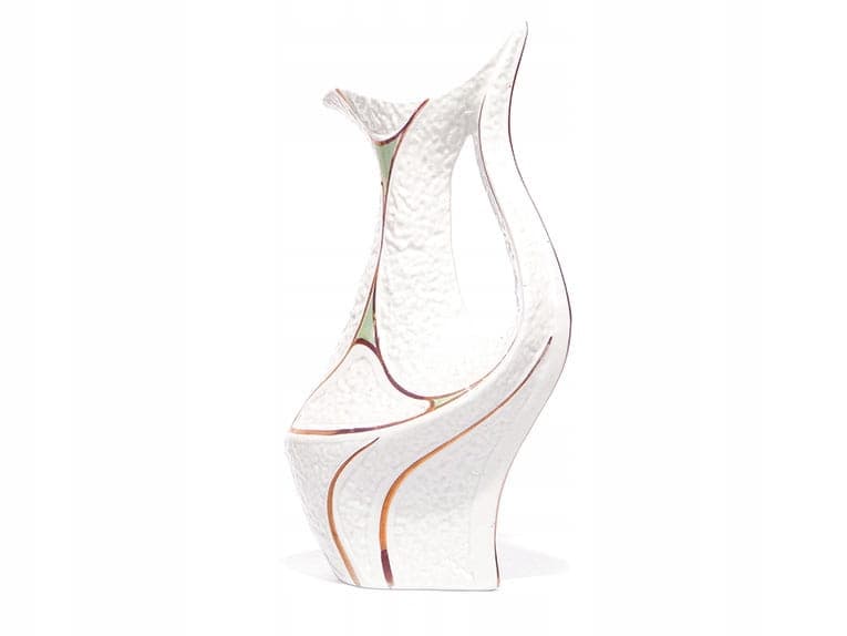 Wazon, ivory white porcelana, Steatyt, Polska, lata 60. - 194822