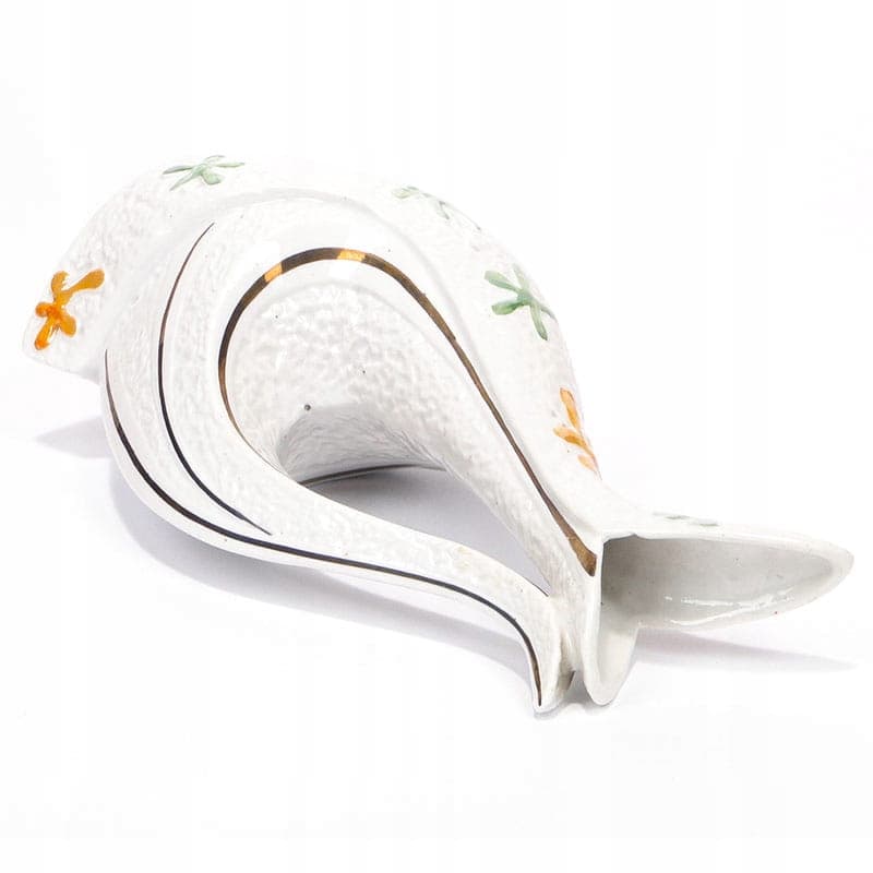 Wazon Pop Art Kogucik, porcelana biała, Steatyt, Polska, lata 60. - 194840