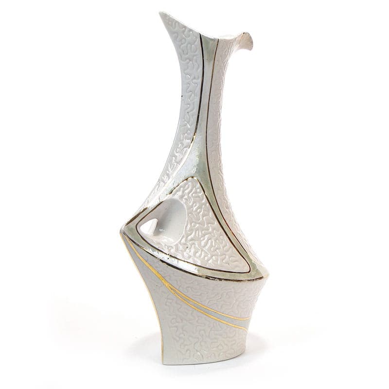 Wazon, ivory white porcelana, proj. Z. Buksowicz, Polska, lata 60. - 194874
