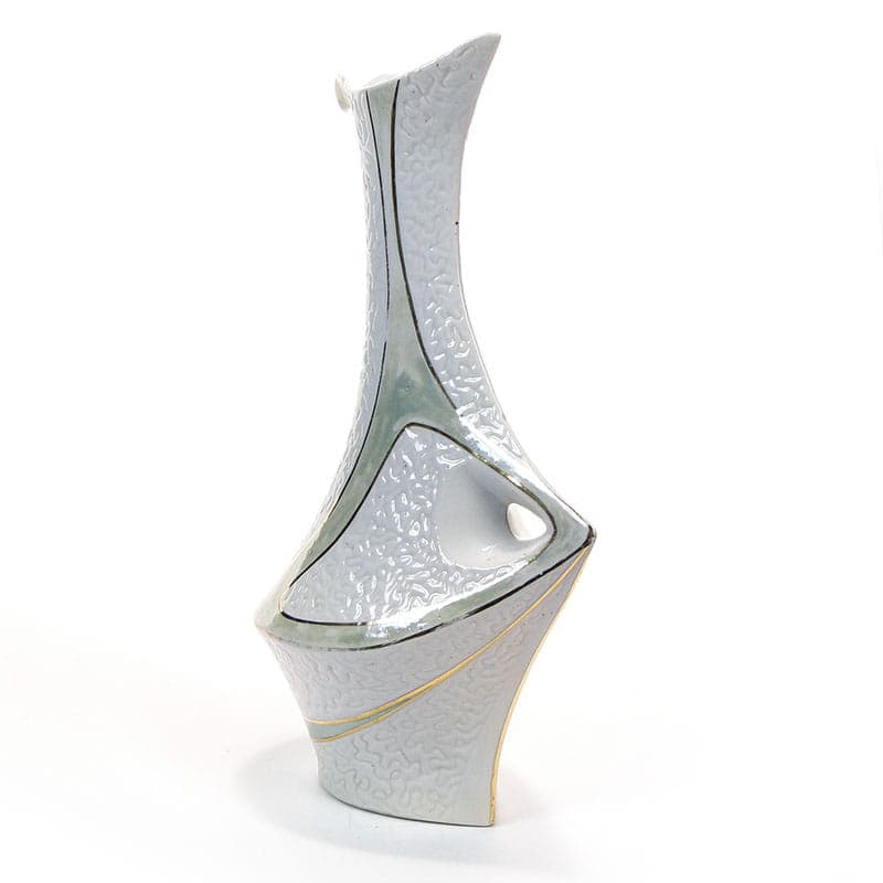 Wazon, ivory white porcelana, proj. Z. Buksowicz, Polska, lata 60. - 194872