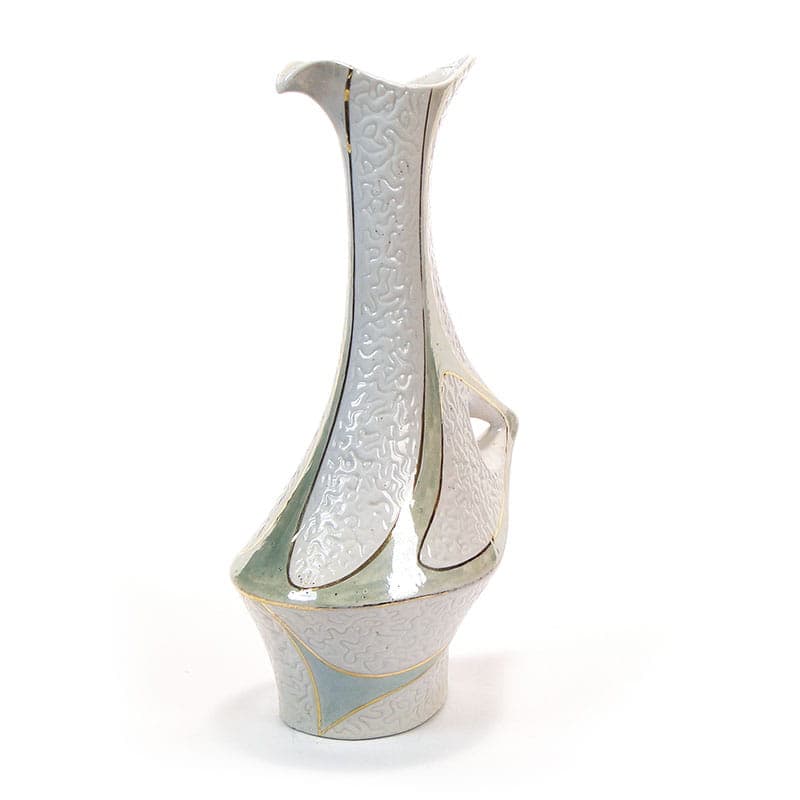 Wazon, ivory white porcelana, proj. Z. Buksowicz, Polska, lata 60. - 194871