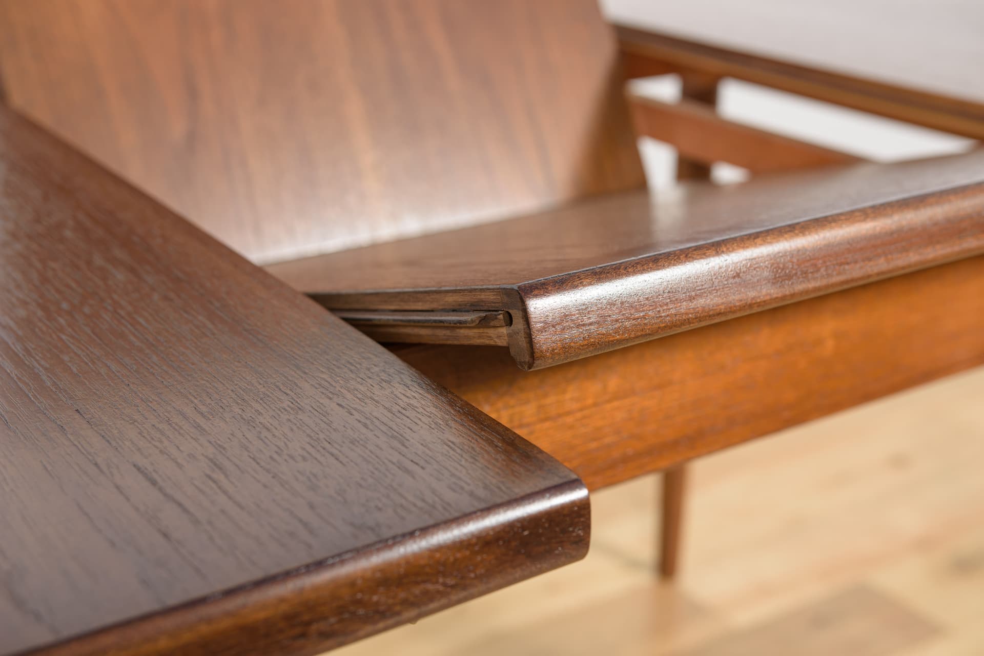 Stół rozkładany, teak brązowy, G-Plan, Wielka Brytania, lata 60. - 195004