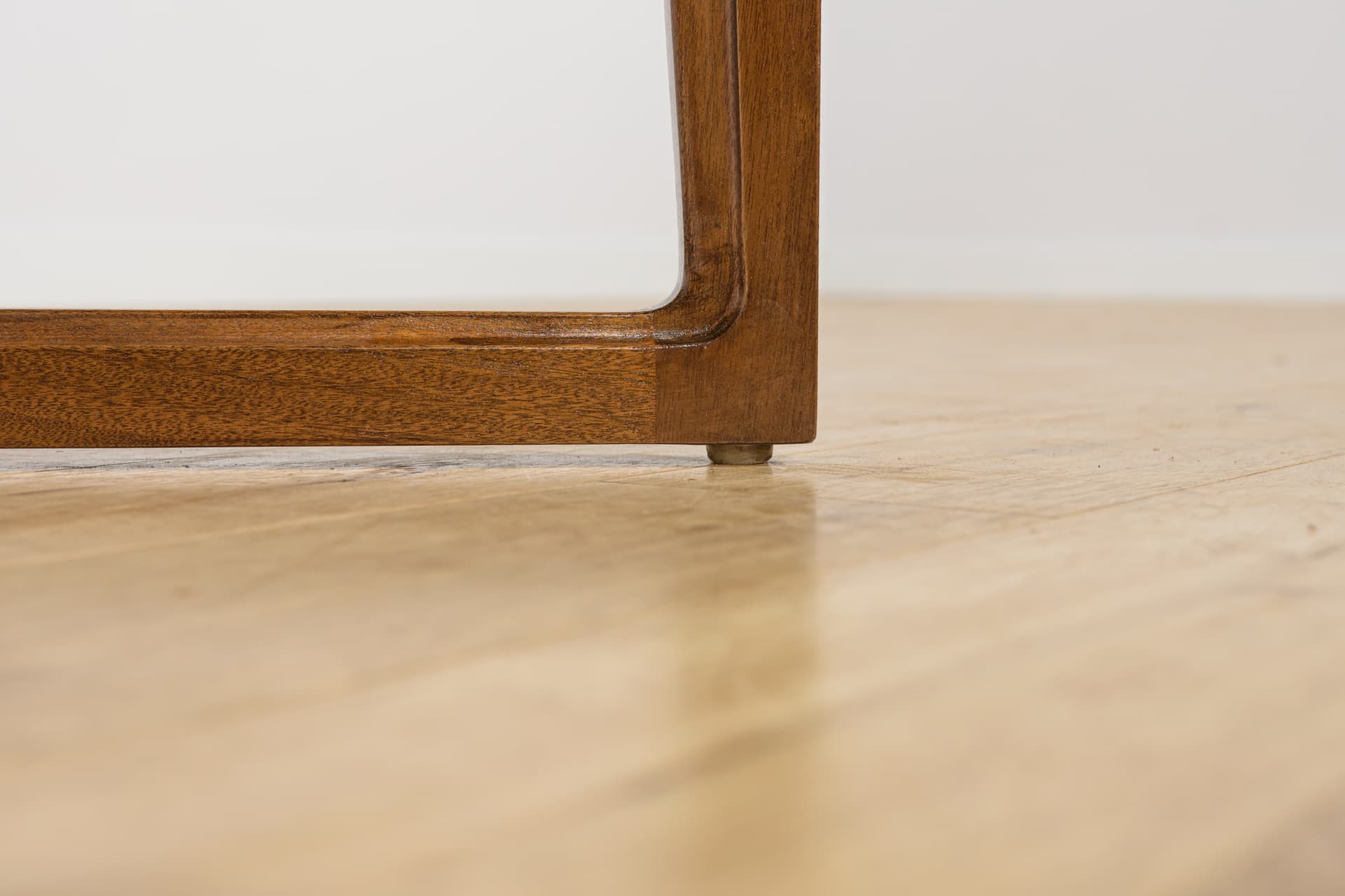 Coffee table, brown teak wood, Remploy, United Kingdom, 1970s. - 195027