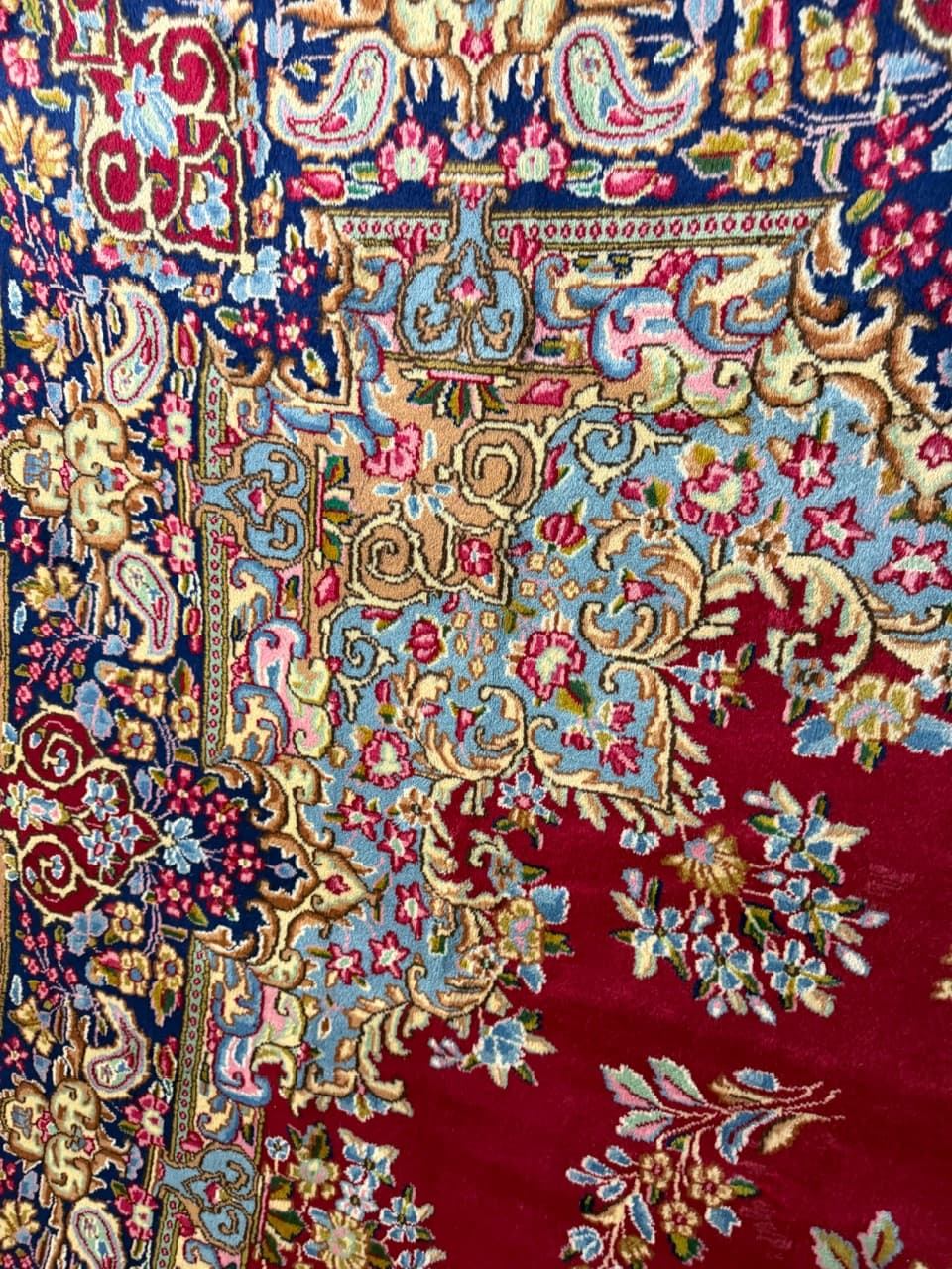 Rug Kerman, 400x300 cm, multicolor wool, Iran - 195211