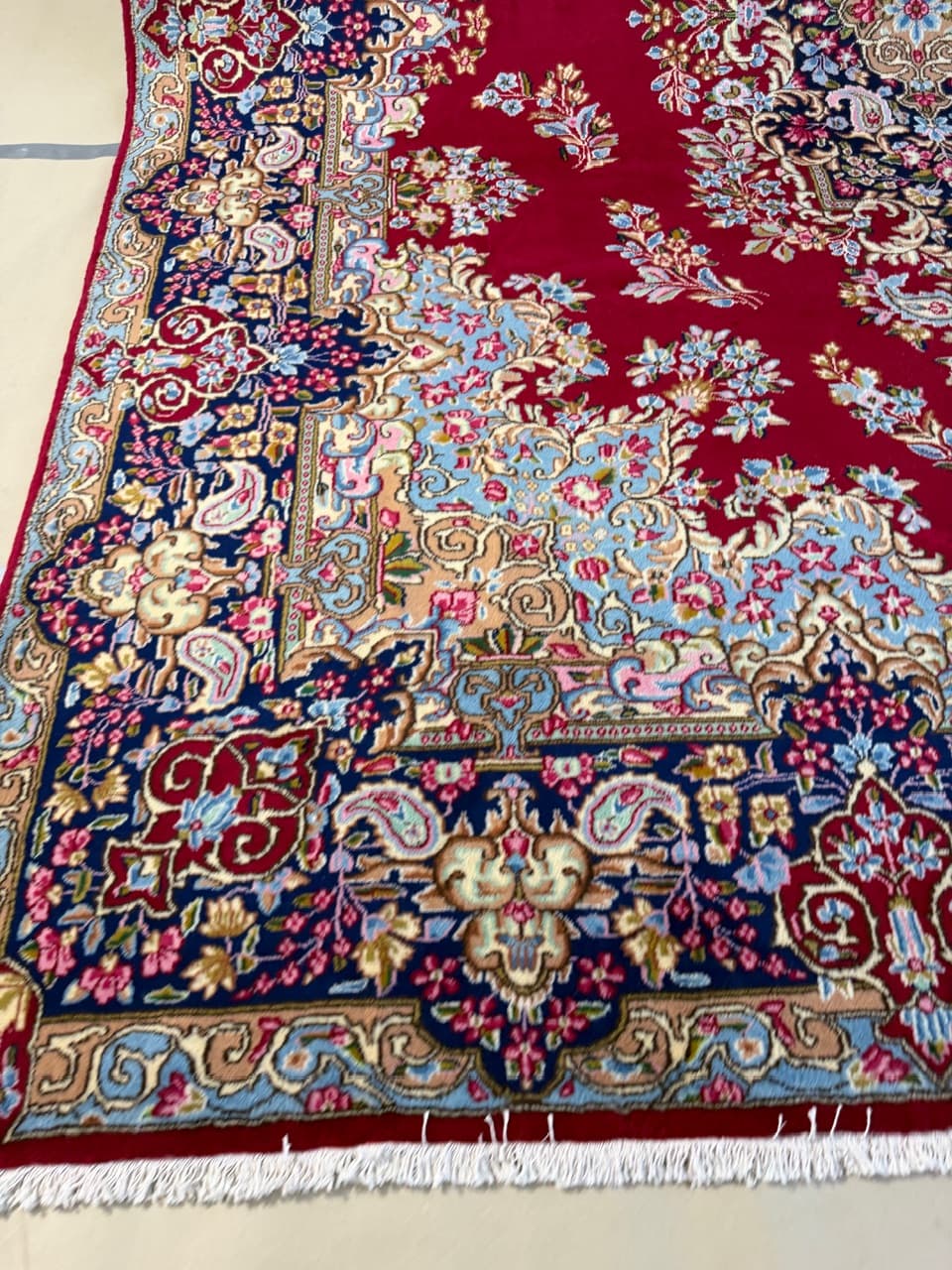 Rug Kerman, 400x300 cm, multicolor wool, Iran - 195207