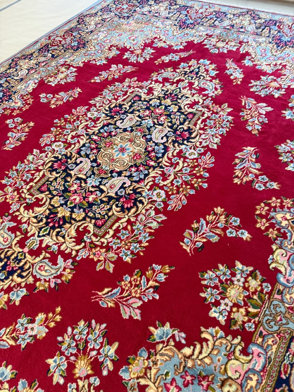 Rug Kerman, 400x300 cm, multicolor wool, Iran - 195204