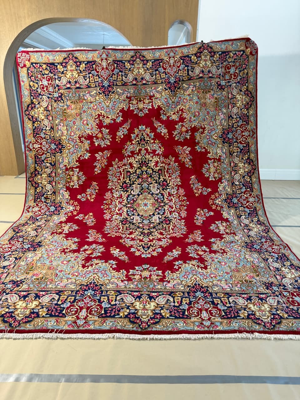 Rug Kerman, 400x300 cm, multicolor wool, Iran - 195209