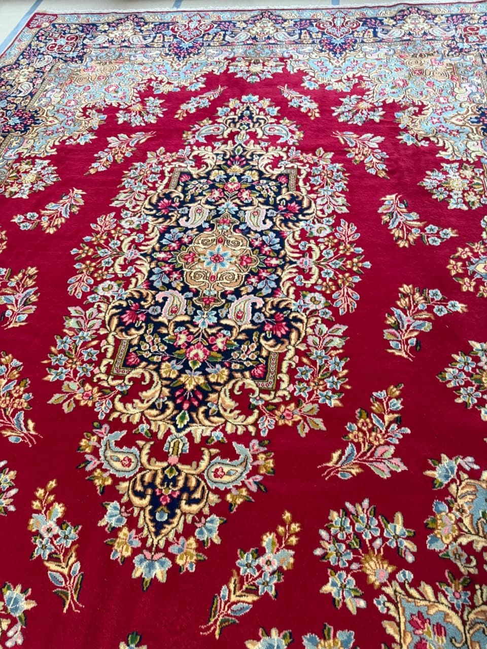 Rug Kerman, 400x300 cm, multicolor wool, Iran - 195200
