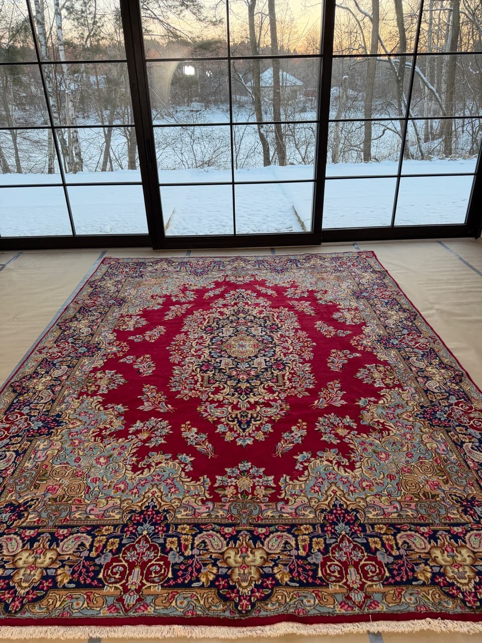 Rug Kerman, 400x300 cm, multicolor wool, Iran - 195199