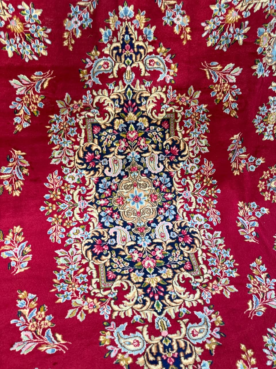 Rug Kerman, 400x300 cm, multicolor wool, Iran - 195208