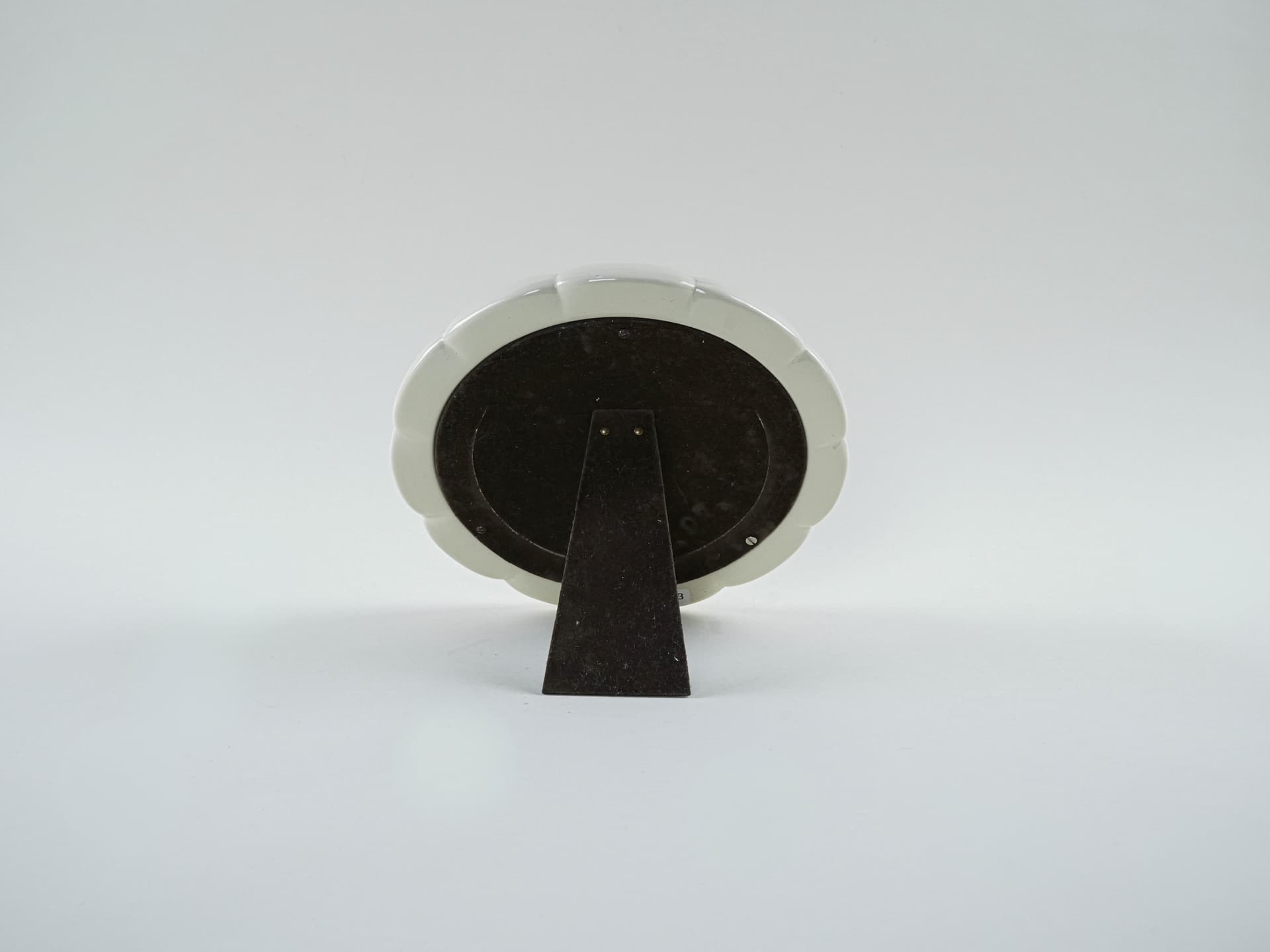 Decorative frame, ivory white porcelain, Italy, 1970s. - 195286