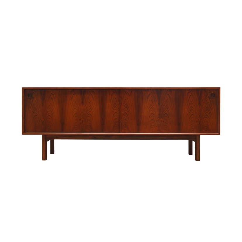 Sideboard, palisander brązowy, Omann Jun, Dania, lata 70.